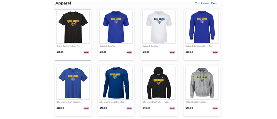 FALL TEAM STORE IS OPEN - CLOSES 9/5/24